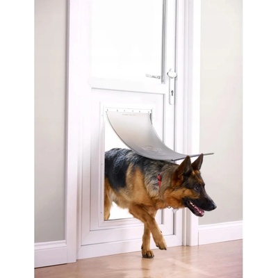 PetSafe Staywell 660 Dvířka hliníková bílá 63,9 x 41,7 cm – Zboží Dáma