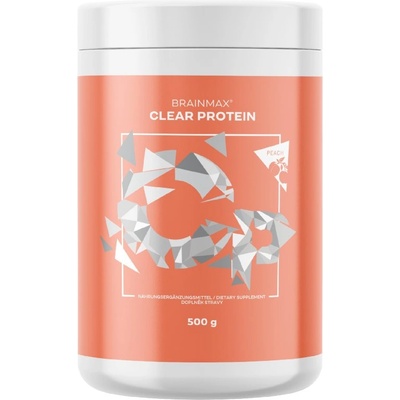 BrainMax Clear Protein, праскова, 500 г