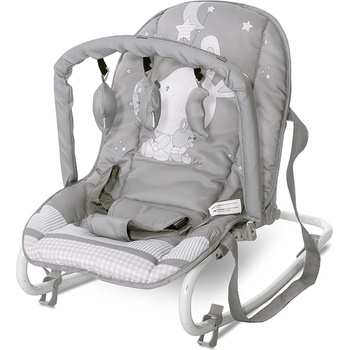 Lorelli Classic ШЕЗЛОНГ eliza grey rabbits (10110142511)