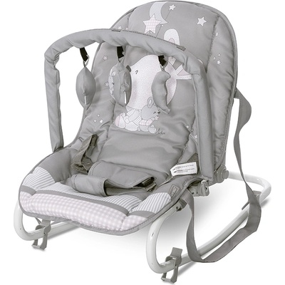 Lorelli Classic ШЕЗЛОНГ eliza grey rabbits (10110142511)