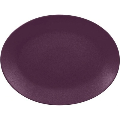 RAK Porcelain Talíř oválný 36 x 27 cm švestková RAK-NFNNOP36PP