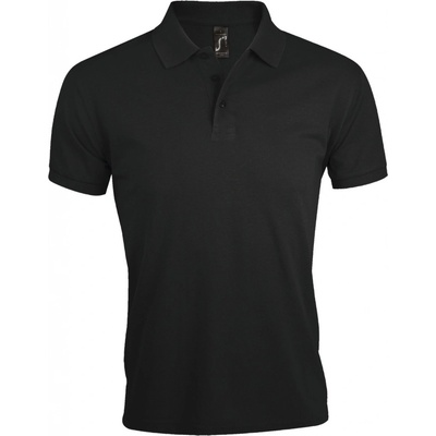 Soľs Prime pánske polo triko čierne
