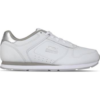 Slazenger Дамски маратонки Slazenger Classic Ladies Trainers - White/Silver