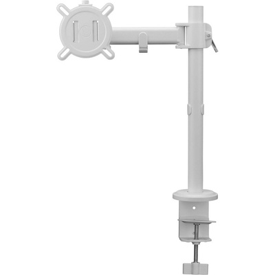 One For All Стойка за монитор One For All DM 2120, за плот, за екрани от 13" до 32", VESA до 100x100, до 8кг, регулируема, бяла (DM 2120)