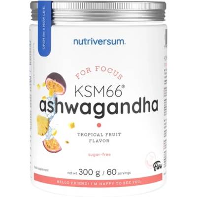 Nutriversum KSM-66® Ashwagandha Powder | For Focus [300 грама] Тропически Плодове