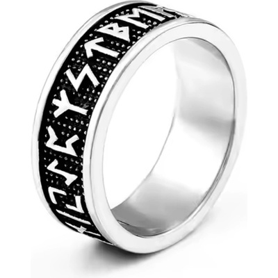 NNM пръстен Viking Amulet Rune Words - SS8-595R стомана