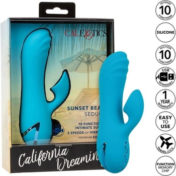 Calexotics Sunset Beach Seducer & Stimulator 10 Functions