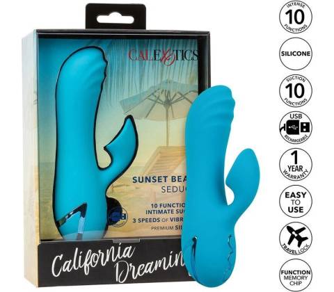 Calexotics Sunset Beach Seducer & Stimulator 10 Functions