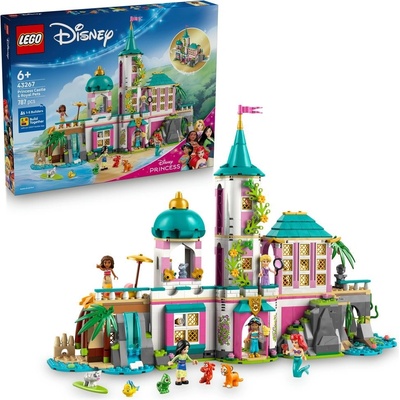 LEGO® Disney 43267 Hrad princezen a královští domácí mazlíčci