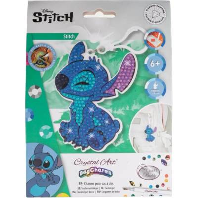 Craft Buddy Диамантена висулка за чанта Craft Buddy - Стич (CBCABC-DNY002)
