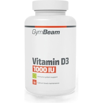 Image 1 of GymBeam Vitamin D3 1000 IU [120 Гел капсули]
