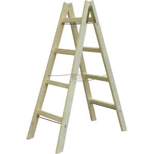 PREMIUMFIX Дървена стълба premiumfix 41394, 1.50 м, 4 стъпала