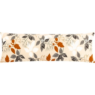 Bellatex POVLAK na relaxační polštář krep Oranžová Šedá Béžová 45 x 120 cm