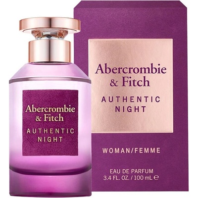 Abercrombie & Fitch Authentic Night parfumovaná voda dámska 100 ml tester