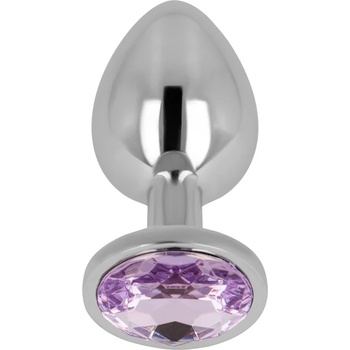 Image 1 of Ohmama Anal Plug Metal Violet 9cm