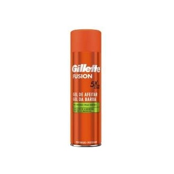 Gillette Гел за бръснене Gillette Fusion Чувствителна кожа 200 ml