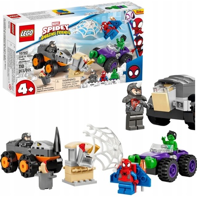 LEGO® Marvel 10782 Hulk vs. Rhino súboj džípov
