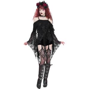 Devil fashion дамска тениска (блуза) DEVIL FASHION - Gothic - TT298