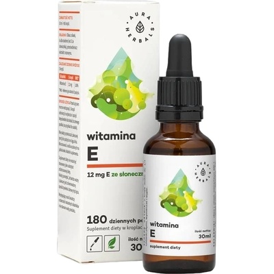 Aura Herbals Витамин Е, капки, 30 ml, Aura Herbals (10528 AH)