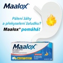 Maalox bez cukru s príchuťou citróna tbl.mnd. 40 x 400 mg/400 mg
