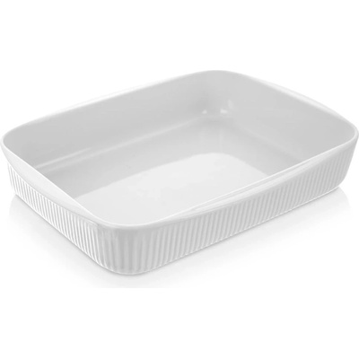 ORION Правоъгълна порцеланова тава за печене 2.2л, бяла (1011)