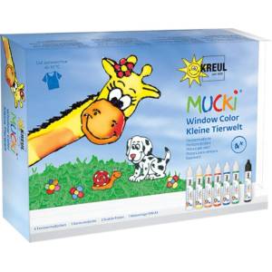 Kreul Mucki Комплект цветове за стъкло 7 бр (24451)