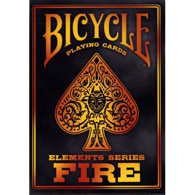 Bicycle FIRE Card Deck na cardistry a kouzlení