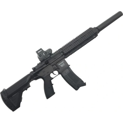 Sunny Blaster HK416d, útočná puška na vodní gelové kuličky s příslušenstvím, černá HK416D-black