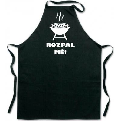 Povidlo.cz Zástěra Rozpal mě Černá