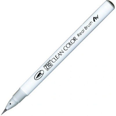 Akvarelová fixa KURETAKE ZIG Clean Color Real Brush, Pale Gray (097)