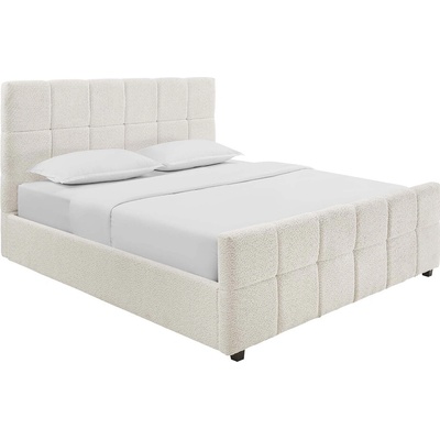Bighome Prestige s úložným prostorem borovice krémové bouclé