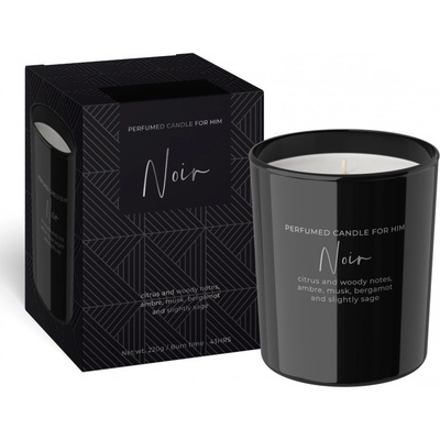 BARTEK CANDLES Noir for him - citrus & bergamot 220g