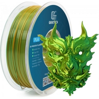 GEEETECH PLA Silk Dual Yellow+Green - 1, 75 mm / 1000 g (700-001-1578)