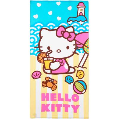 Плажна кърпа hello kitty