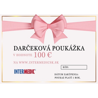 Darčeková poukážka v hodnote 100 € – ideálny darček na každú príležitosť