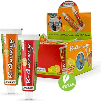 Kompava K-4 Power Gel Orange Lime 15 x 70 g