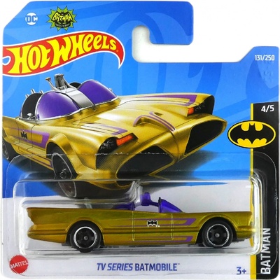 Mattel Hot Wheels TV Series Batmobile Gold