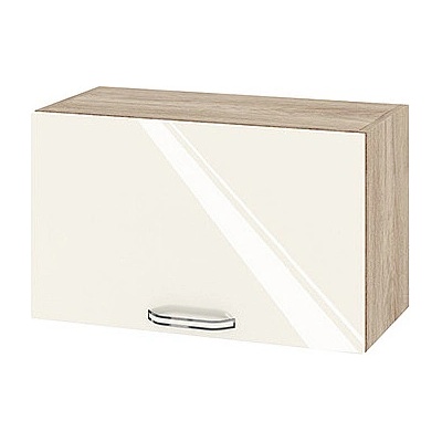 ИРИМ Горен кухненски шкаф Сити АРФ-Крийм гланц-11-15 60 см