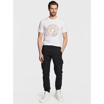 Guess T-Shirt Round Logo M3GI11 J1314 Bílá