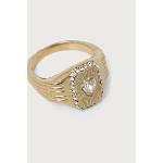 Guess пръстен дамски с циркон CRYSTAL LOVE (JUBR06.356JW)