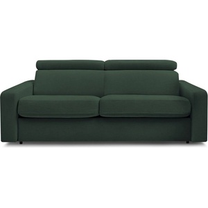 Bobochic Тъмнозелен разтегателен диван 195 cm Monaco - Bobochic Paris (WT-LUZZ-3R---W_1 P1244 N.CZ)