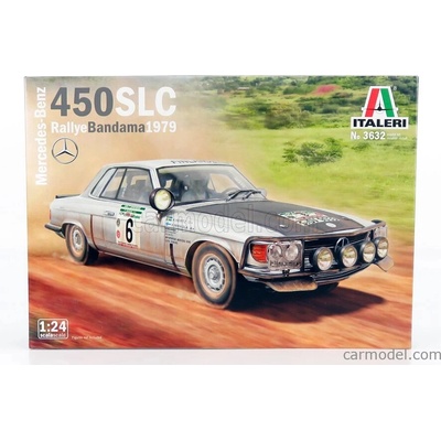 Italeri Mercedes benz S-class 450 Slc 5.0 N 6 Winner Rally Bandama 1979 Hannu Mikkola Arne Hertz / 1:24