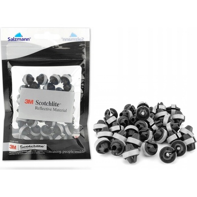 Odrazové korálky na špice 3M Reflective Black
