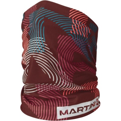 Nákrčník Martini Sportswear ALL PASSION vínová