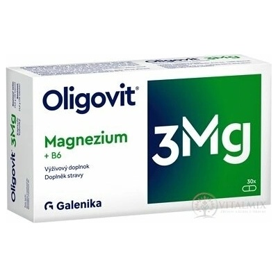 Oligovit 3 Mg kapsúl Magnézium + B6 30 ks