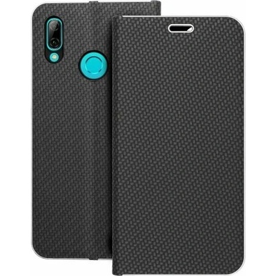 Luna Book Carbon Huawei P Smart 2019 - čierne