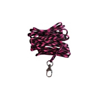 Aniland Vodítko pro králíky vícebarevné 3 m růžovo černá