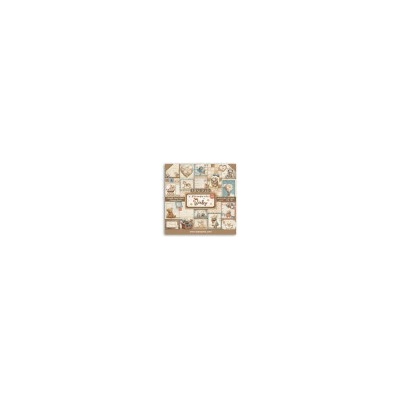 Sada papírů Mini 20,3x20,3 190g Baby (SBBMS001) Stamperia SCR526100