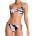 Roxy Дамски комплект бикини Roxy Women's PT Essentials Tiki Classic TS Bikini - Anthracite Spring Charming (150-6335-0113)
