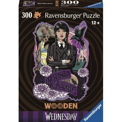 Ravensburger Dřevěné Wednesday 300 dílků